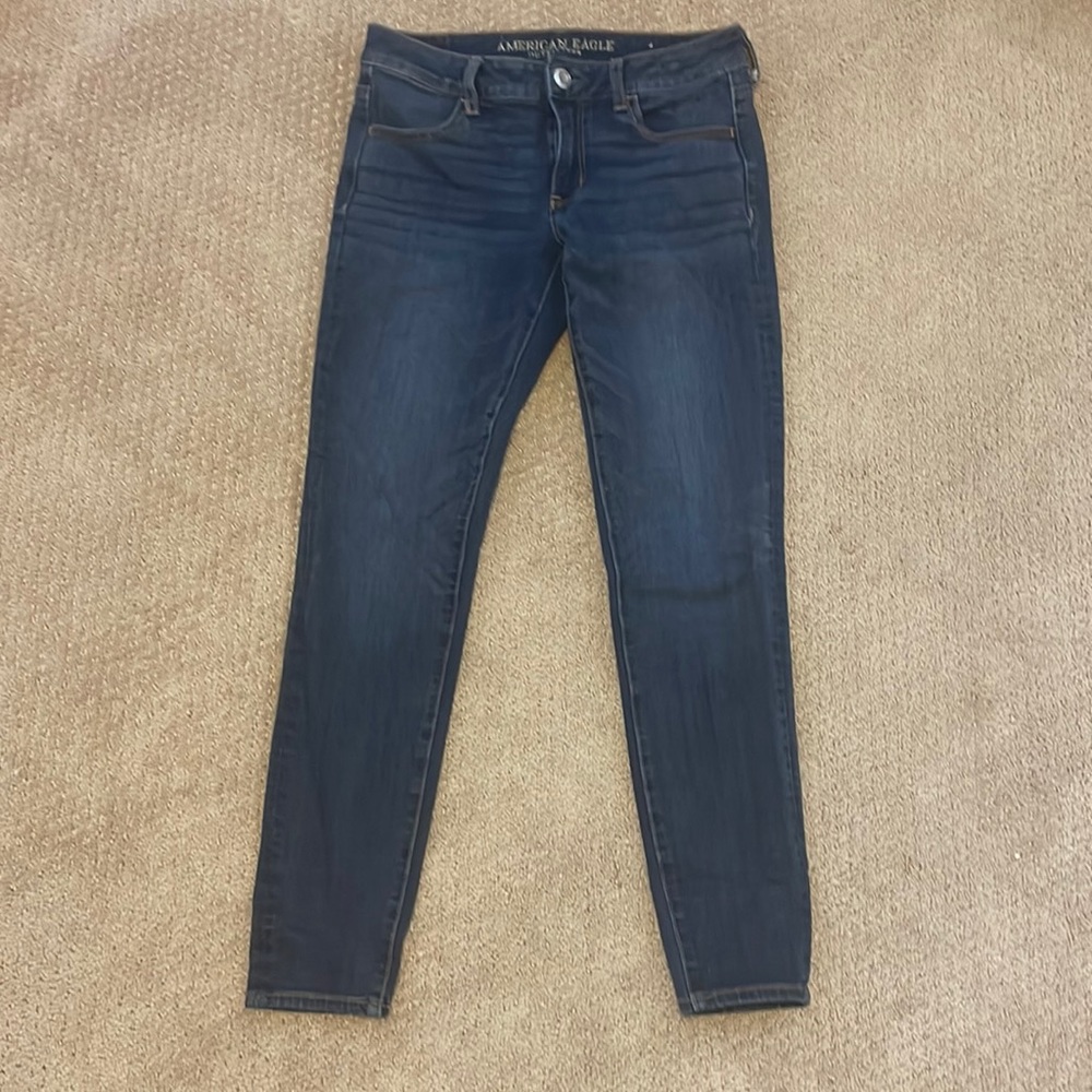 AE super stretch jeggings size 6